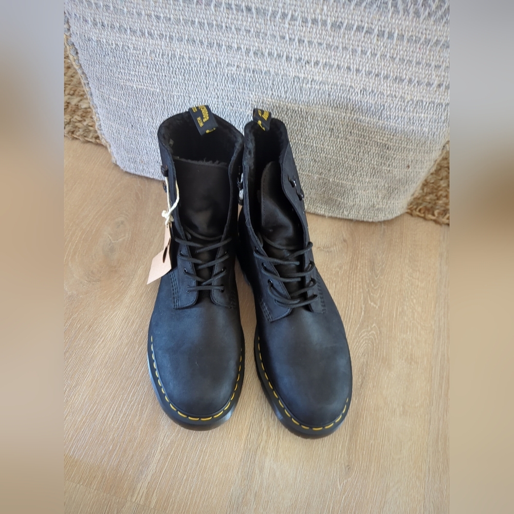 Dr. Marten 1460 Pascal WG Suede Boot, Men, Black, size 13 New - Picture 4 of 10
